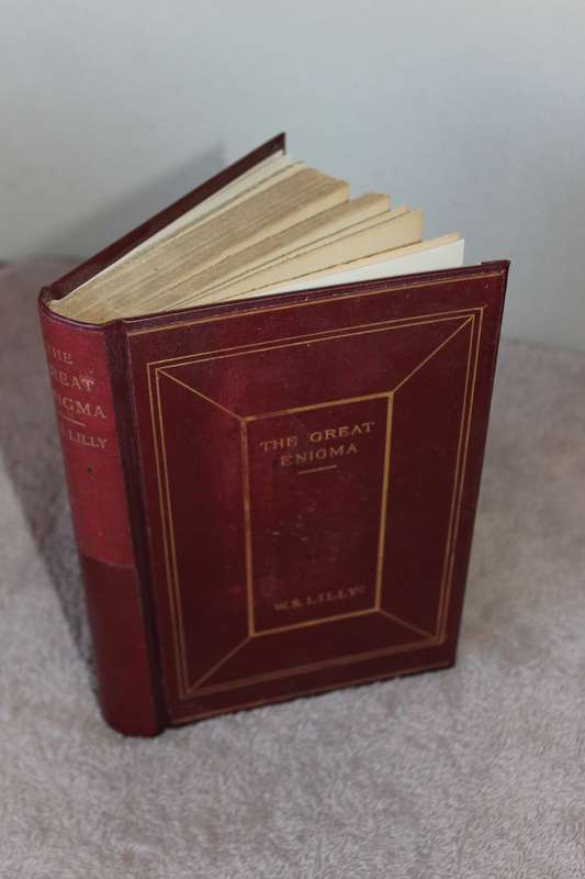 THE GREAT ENIGMA  by W. S. Lilly