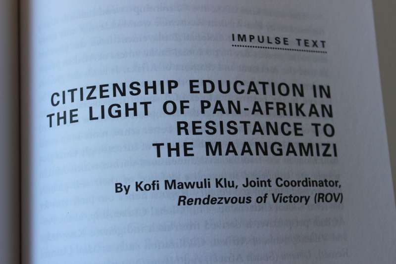 FROM SLAVERY TO CITIZENSHIP. Richard Ennals.  (W)