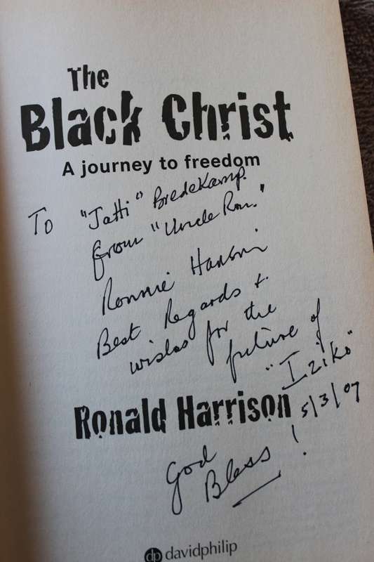 THE BLACK CHRIST. A journey to freedom. Ronald Harrison.   (W)
