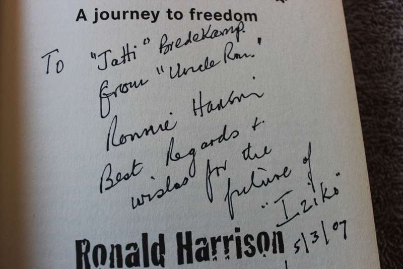 THE BLACK CHRIST. A journey to freedom. Ronald Harrison.   (W)