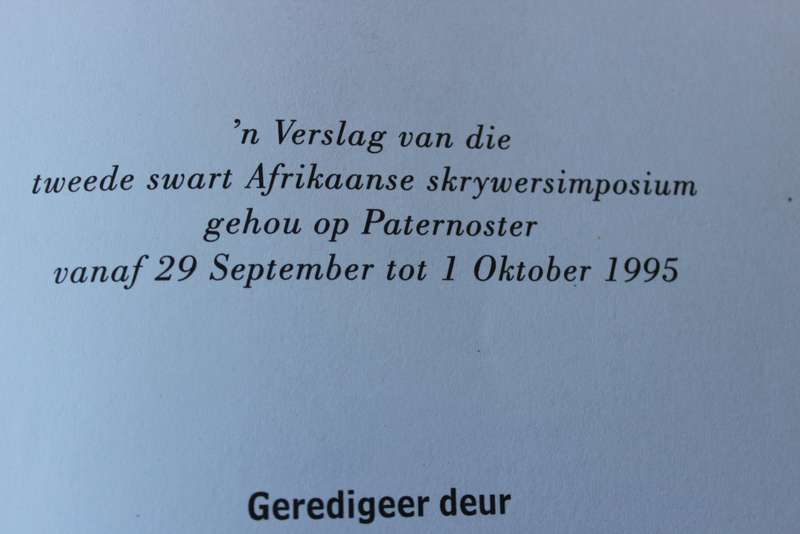 DIE REIS NA PATERNOSTER. Geredigeer deur Hein Willemse, Marion Hattingh en andere.    (W)