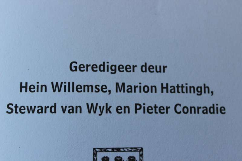 DIE REIS NA PATERNOSTER. Geredigeer deur Hein Willemse, Marion Hattingh en andere.    (W)