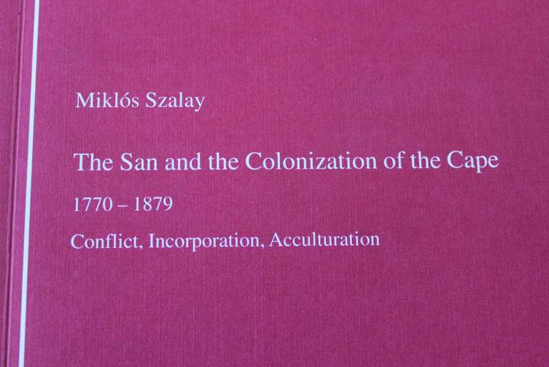 RESEARCH IN KHOISAN STUDIES II. The San and the Colonization of the Cape 1770-1879.   (W)