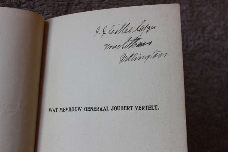 WAT MEVROUW GEN. JOUBERT VERTELT door L. Rompel-Koopman (Groot Trek, Anglo-Boereoorlog)  (P)