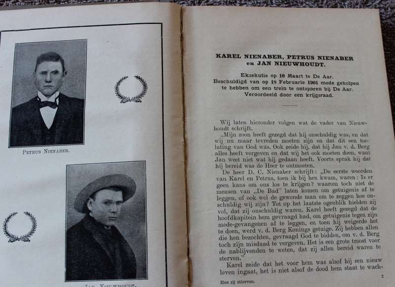 HOE ZIJ STIERVEN. G. Jordaan (Teregstelling van Kaapse Rebelle tydens die Anglo-Boereoorlog) (P)