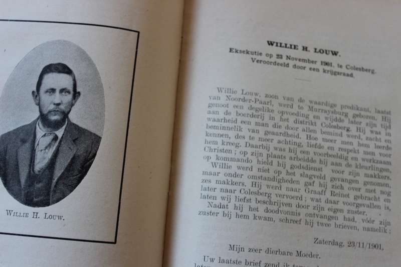 HOE ZIJ STIERVEN. G. Jordaan (Teregstelling van Kaapse Rebelle tydens die Anglo-Boereoorlog) (P)