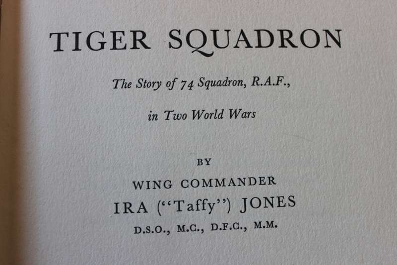 TIGER SQUADRON by Wing Commander IRA (Taffy) Jones.   (P)