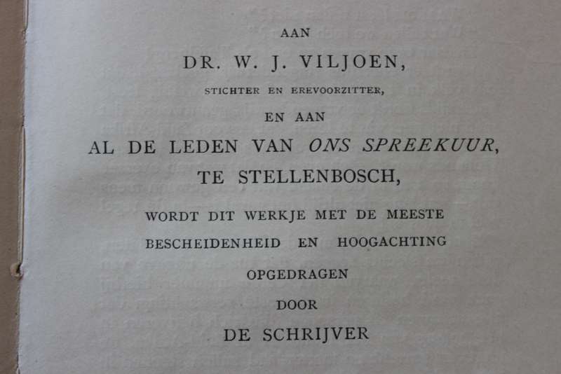 NO 3. OP REIS IN HET ZUIDWESTEN door Ds. W.J. Conradie.   (P)