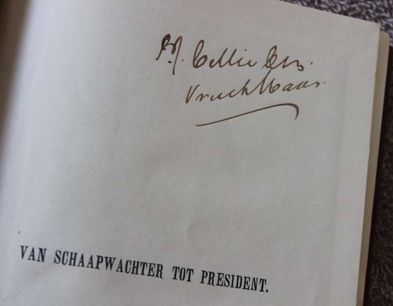 VAN SCHAAPWACHTER TOT PRESIDENT. (Het leven van Paul Kruger) Door D`Arbez.   (P)