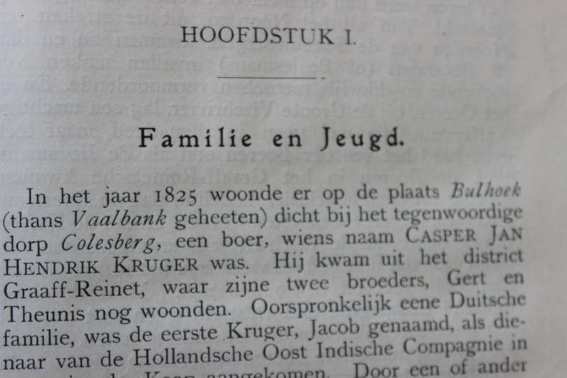 VAN SCHAAPWACHTER TOT PRESIDENT. (Het leven van Paul Kruger) Door D`Arbez.   (P)