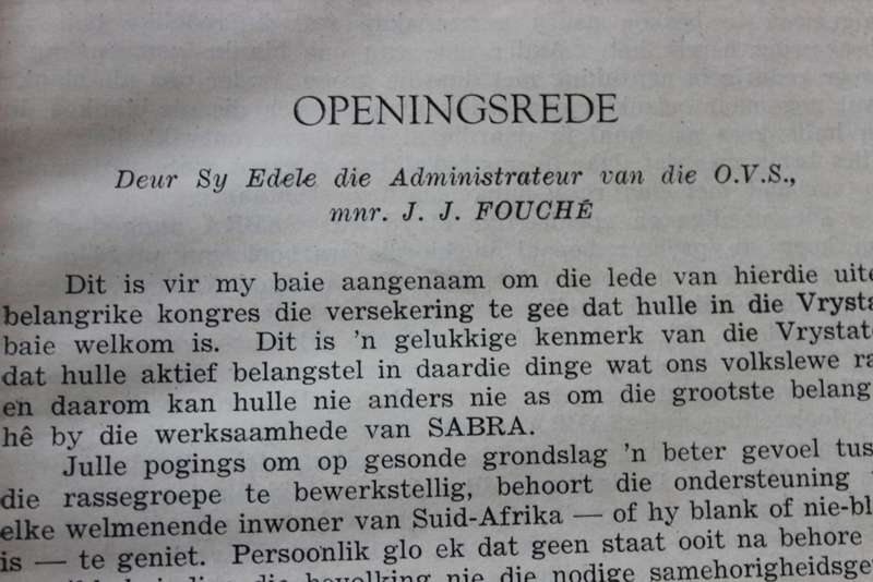 DIE NATUREL IN DIE SUID-AFRIKAANSE LANDBOU. Referate - 5de jaarvergadering van SABRA.   (P)