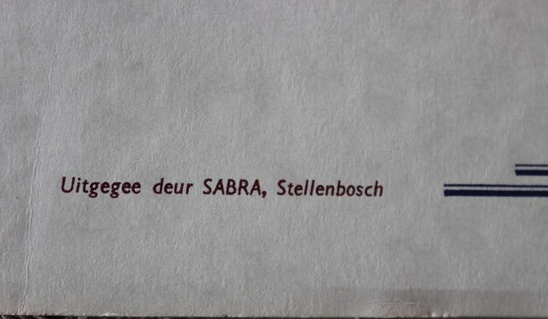 DRANKVERSKAFFING EN DIE BANTOE. Simposium. Agste Jaarvergadering van SABRA 1957.  (P)