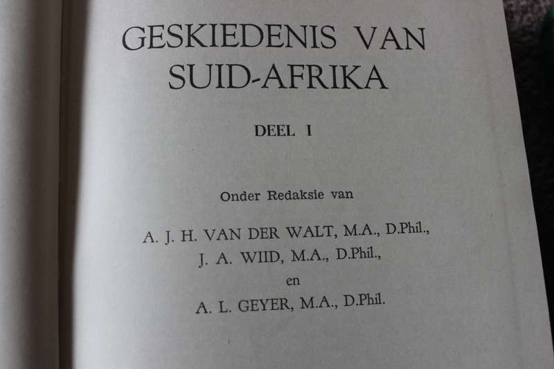 GESKIEDENIS VAN SUID-AFRIKA - VOLUME 1 en 2  deur V d Walt, Wiid, Geyer