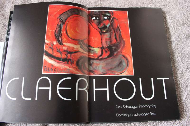 CLAERHOUT - KUNSTENAAR EN PRIESTER / ARTIST AND PRIEST  deur / by Dirk and Dominique Schwager