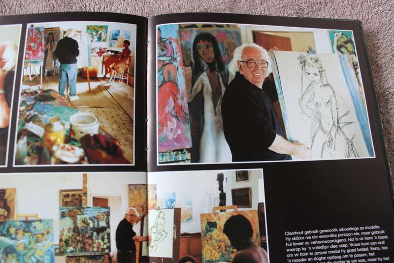CLAERHOUT - KUNSTENAAR EN PRIESTER / ARTIST AND PRIEST  deur / by Dirk and Dominique Schwager