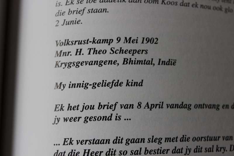 BRIEWE UIT DIE BOERE-OORLOG / BOER WAR LETTERS  deur C. A. Hollenbach