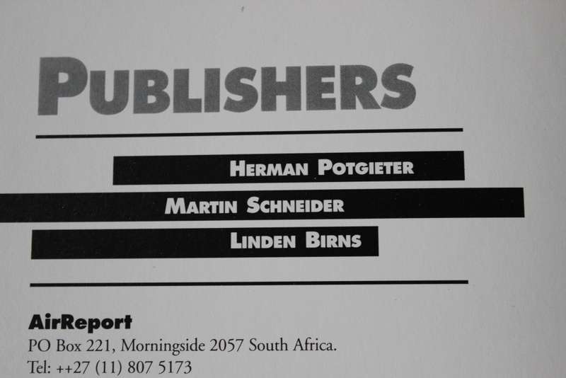 AIRREPORT 1996 SOUTH AFRICA`S AEROSPACE YEARBOOK