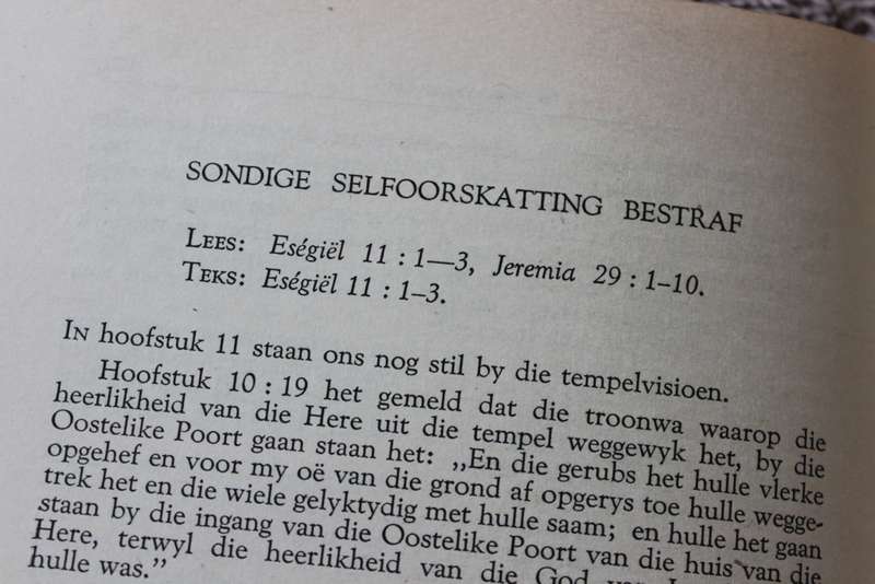 DIE HEMELE GEOPEN. Deel 1. Ds. P.G.W. Snyman.  (P)