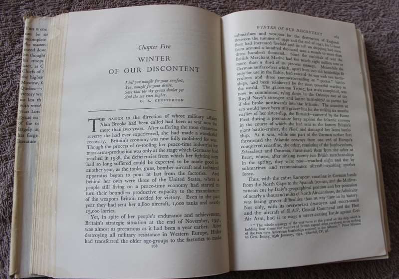 THE TURN OF THE TIDE. (Second World War) Arthur Bryant.   (P)