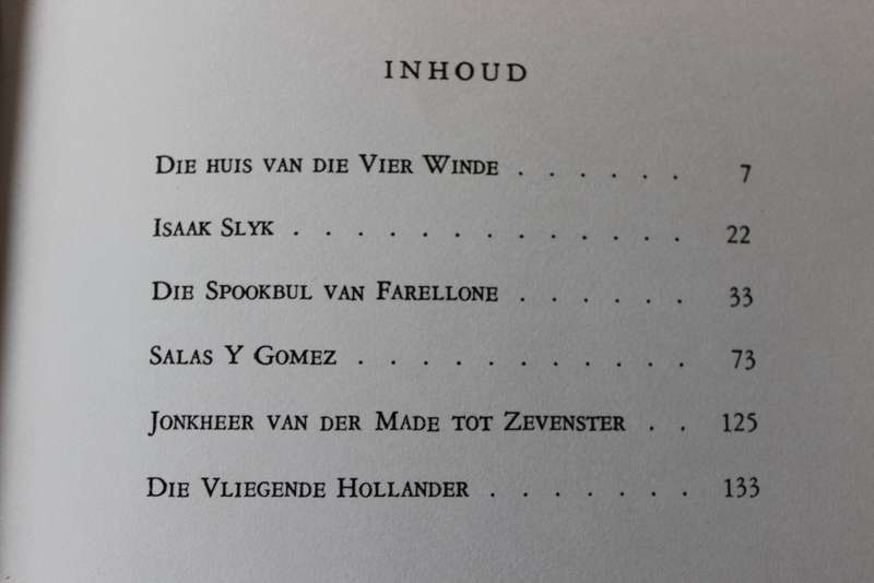 DIE HUIS VAN DIE VIER WINDE  deur Eugène N. Marais