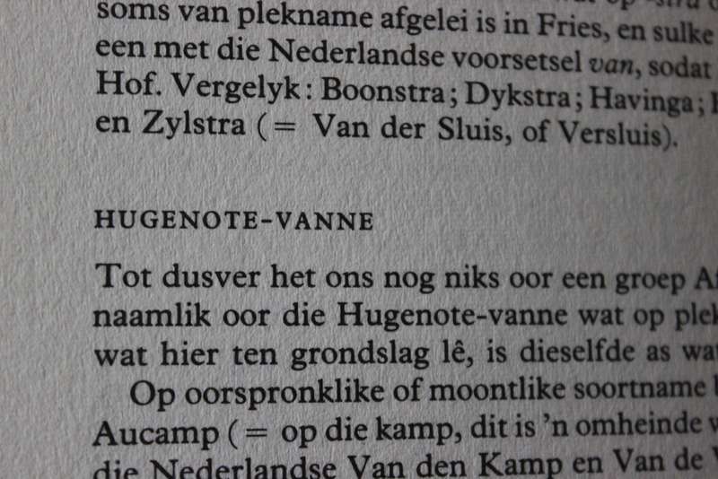 FAMILIES, FAMILIE-NAME EN FAMILIE-WAPENS  deur J. A. Heese, G. S. Nienabear en C. Pama