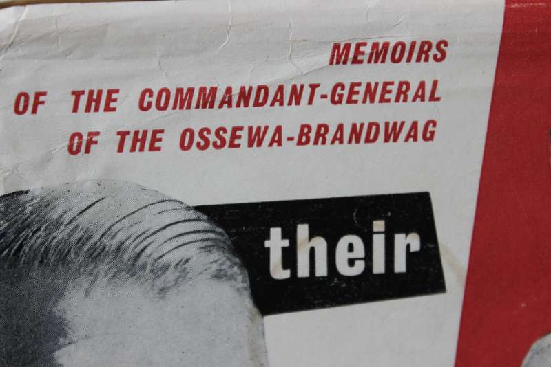 THEIR PATHS CROSSED MINE. Hans van Rensburg. (Memoirs: The Ossewa-Brandwag)  (P)