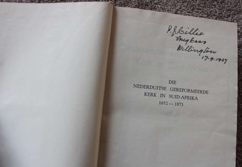 DIE NEDERDUITSE GEREFORMEERDE KERK IN SUID-AFRIKA 1652-1873 deur A. Moorrees.  (P)