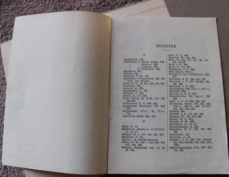 DIE NEDERDUITSE GEREFORMEERDE KERK IN SUID-AFRIKA 1652-1873 deur A. Moorrees.  (P)