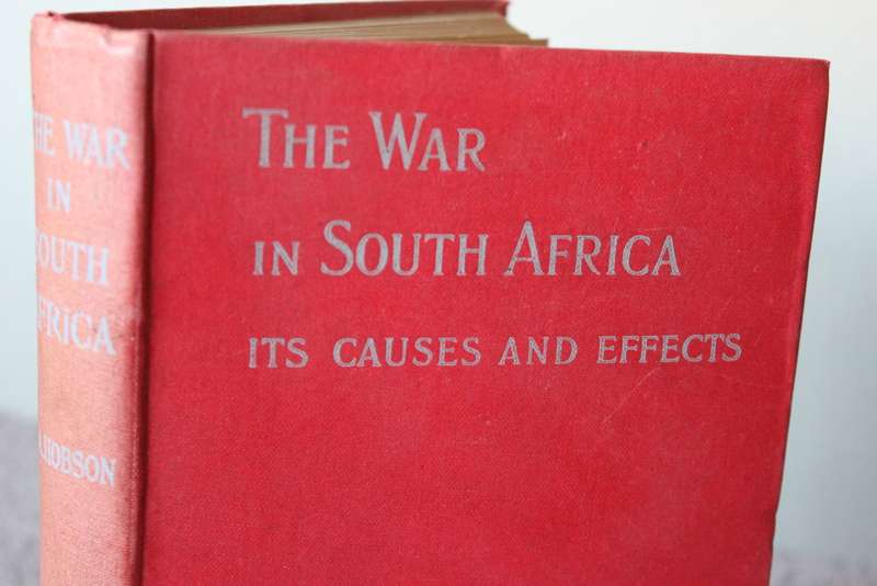 THE WAR IN SOUTH AFRICA. Its Causes and Effects. J.A. Hobson (Anglo-Boer War)   (P)