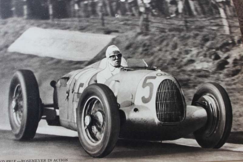 MOTOR RACING WITH MERCEDES-BENZ  by George Monkhouse
