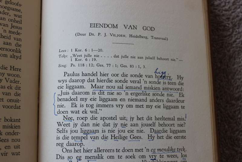 EEUFEES-PREEKBUNDEL: Ned. Hervormde of Geref. Kerk van Suid-Afrika (1842 - 1942)