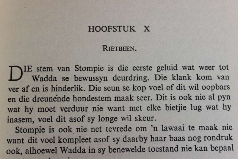 WADDA VAN DIE WOESTYN deur Cor. Dirks.