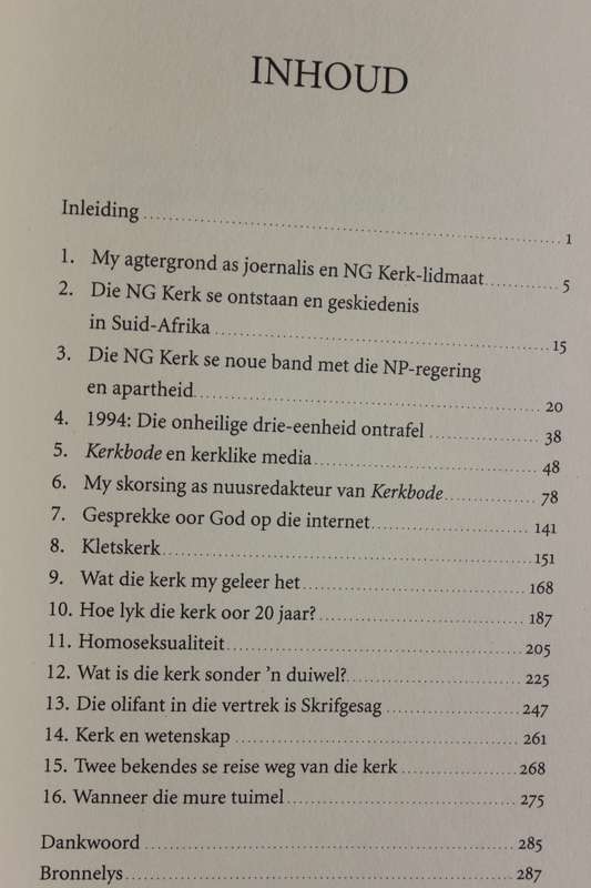 DIE OPKOMS EN ONDERGANG VAN DIE N.G. KERK. Jean Oosthuizen.