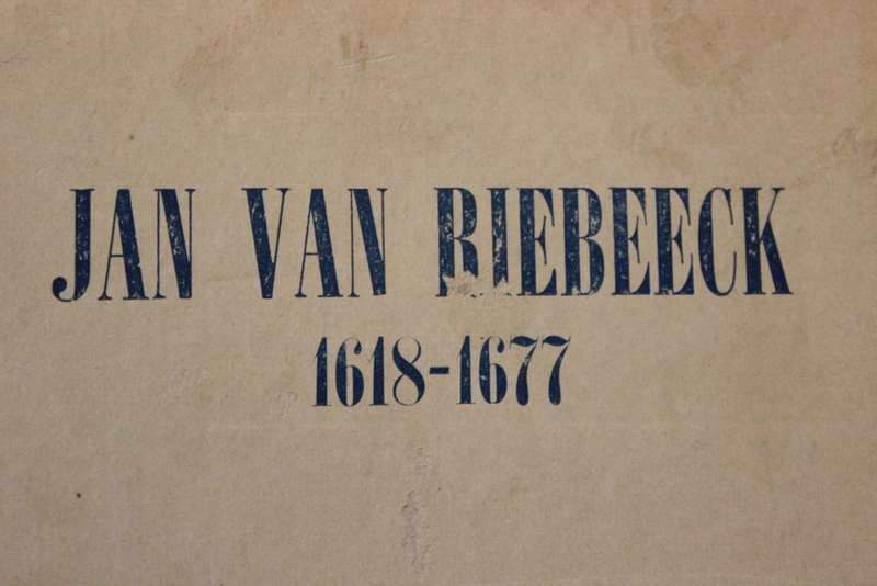 JAN VAN RIEBEECK 1618-1677. Dr. A.N. Pelzer. (1944)