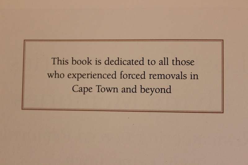 LOST COMMUNITIES, LIVING MEMORIES. (Remembering Forced Removals in Cape Town) Edited by Sean Field.