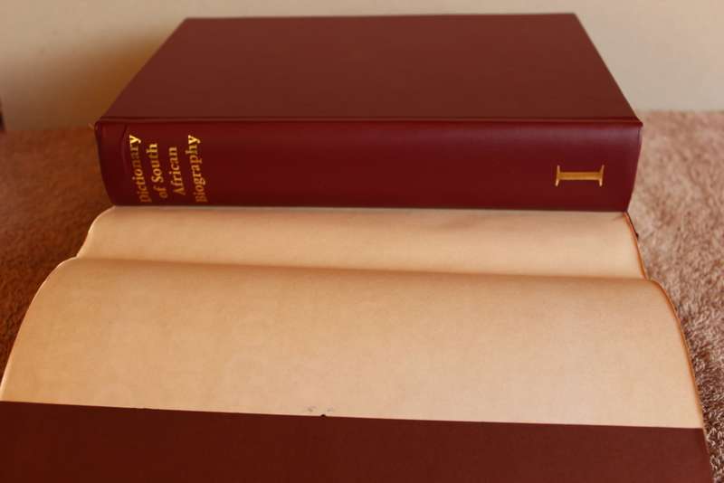 DICTIONARY OF SOUTH AFRICAN BIOGRAPHY. Volumes I and II.   (W)