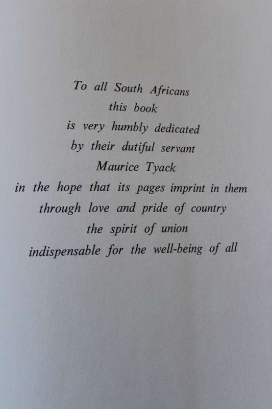SOUTH AFRICA LAND OF CHALLENGE  by Maurice Tyack