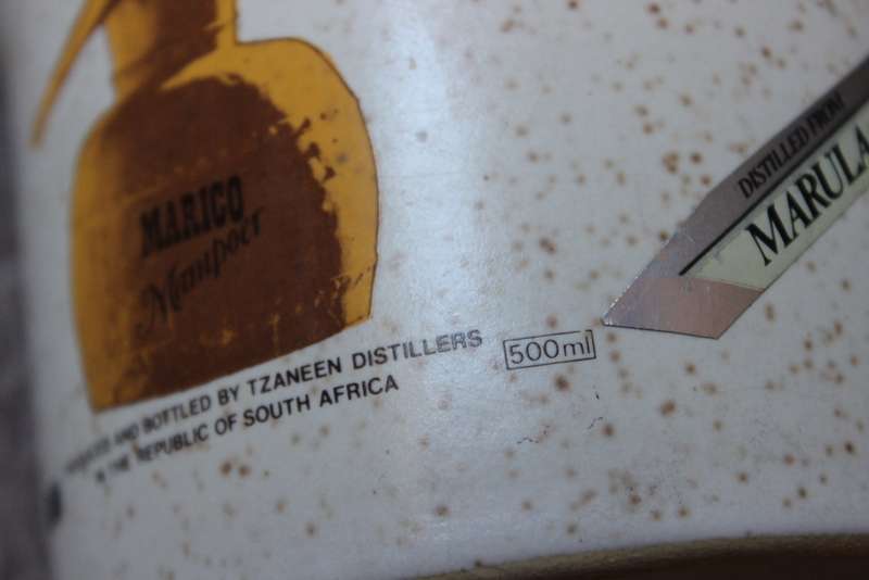 MARICO MAMPOER KERAMIEK 500 ml KRAFFIE (leeg/empty)
