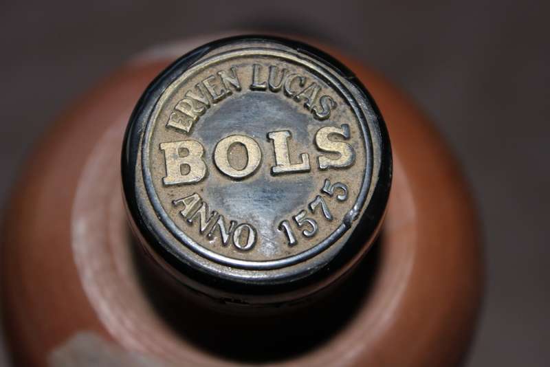 VINTAGE ERVEN LUCAS BOLLS CLAY BOTTLE  750 ml (empty)