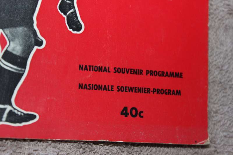 S. A. RUGBY YEARBOOK / JAARBOEK  All Blacks Tour / Toer 1976