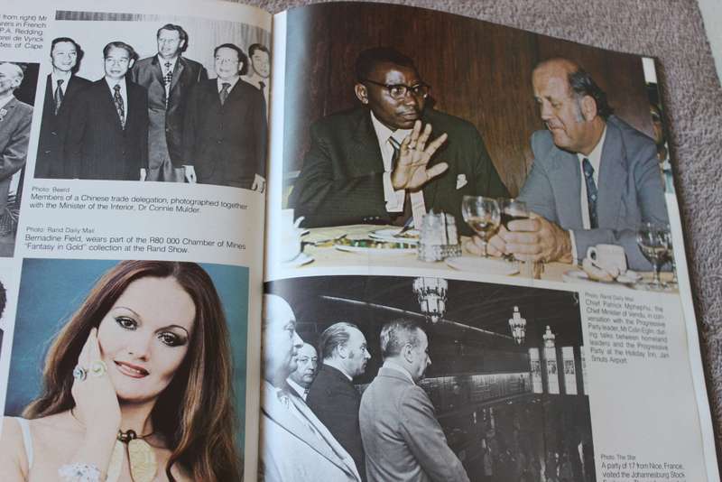 SOUTH AFRICA: A VISUAL HISTORY 1975  First edition, First Print 1976
