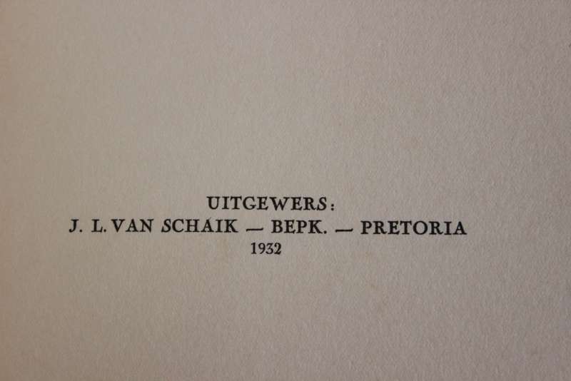 GEDIGTE VAN S. IGNATIUS MOCKE (1932).   (W)