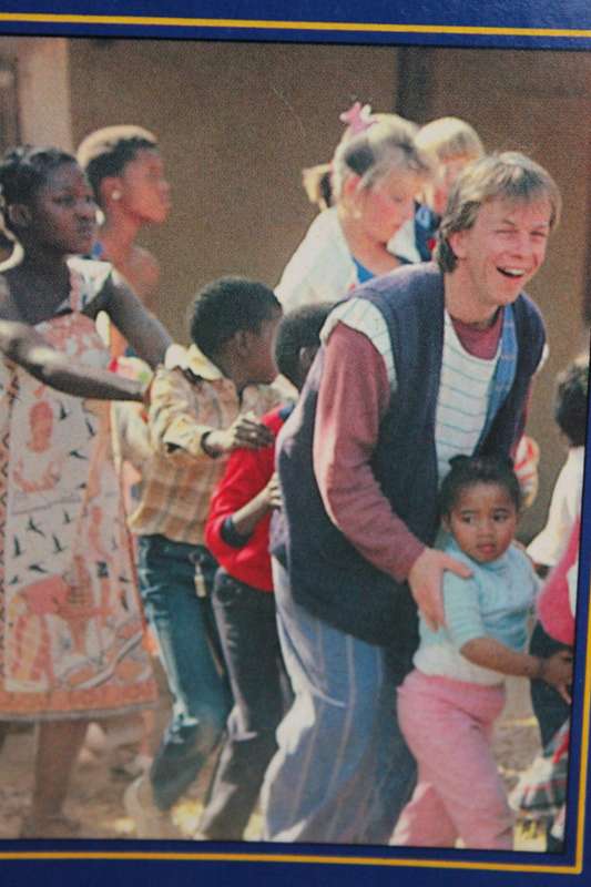 PETER LEE. Guard Her Children. (Hope for South Africa today) SIGNED.  (W)
