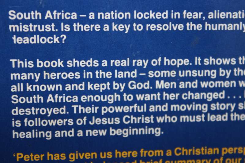 PETER LEE. Guard Her Children. (Hope for South Africa today) SIGNED.  (W)