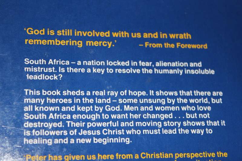 PETER LEE. Guard Her Children. (Hope for South Africa today) SIGNED.  (W)