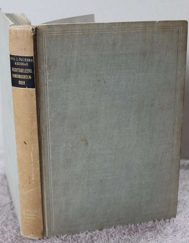 RECHTSGELEERD. Handwoordenboek door Mr. S.J. Fockema Andreae.   (W)