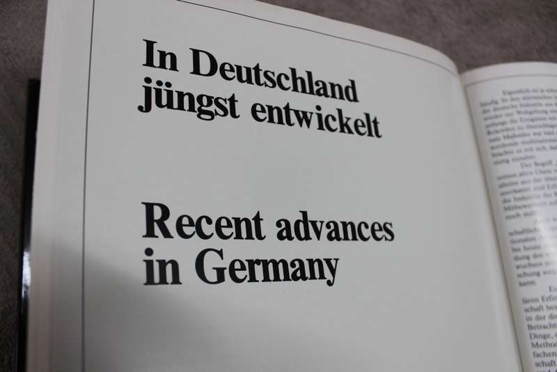 DIE WELT FRAGT NACH. A hallmark in world trade. Made in Germany. Alfred Lau.  (W)