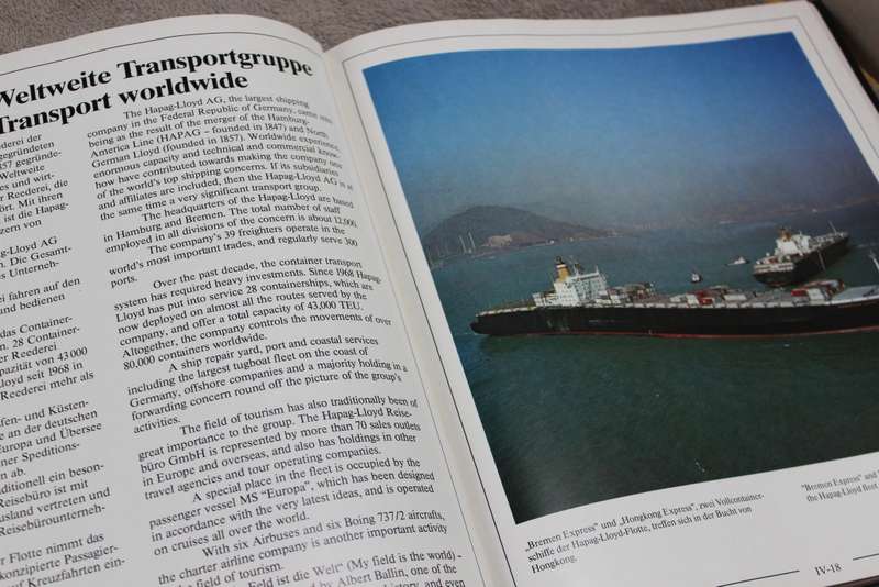 DIE WELT FRAGT NACH. A hallmark in world trade. Made in Germany. Alfred Lau.  (W)
