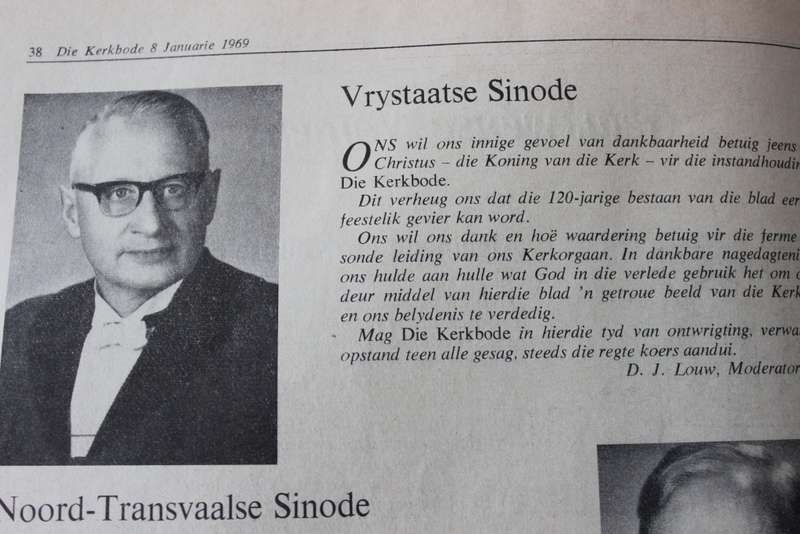 DIE KERKBODE 120 JAAR. Gedenk-uitgawe 1969.   (P)