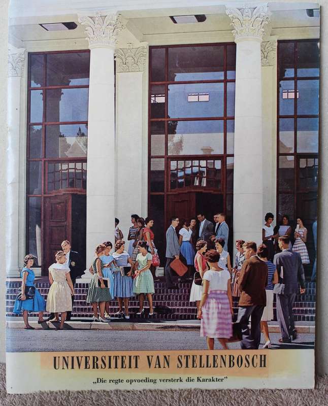 UNIVERSITEIT VAN STELLENBOSCH 1866-1966. Eeufeesfonds.   (P)